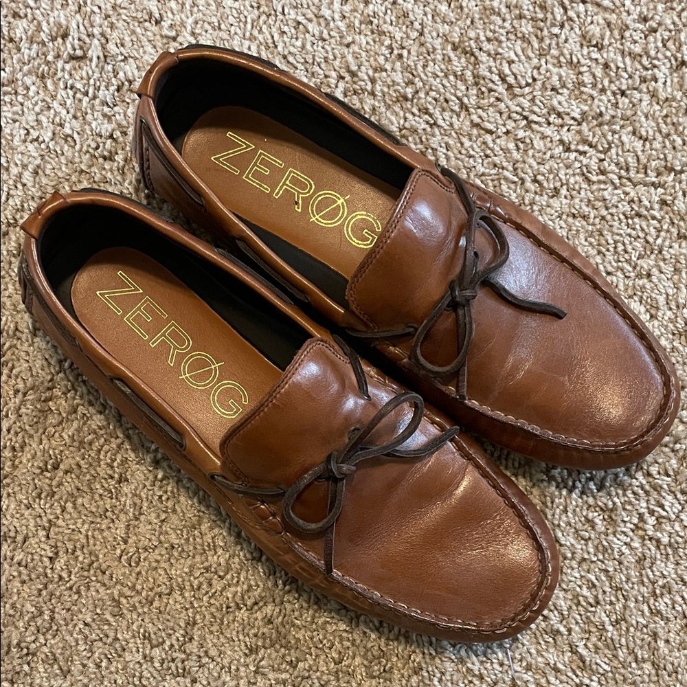 Cole Haan Brown Leather Loafers